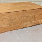 2 X Rustieke Houten Salontafel / Bijzettafel P/p/s thumbnail 3