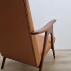 Vintage Fauteuil ‘50’60 Opnieuw Bekleed thumbnail 3