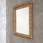 Antieke Vergulde Spiegel thumbnail 3