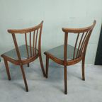 Spijlstoelen Midcentury Modern (set) thumbnail 5
