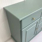 Restyle Dressoir & Messing Knop/Poot Groen Kast thumbnail 5