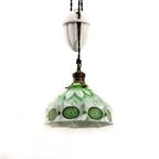 Antieke Art Deco Pendellamp thumbnail 3