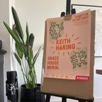 Keith Haring (1958-1990), Grace House Mural, Exibition Poster, Printed In 2022 thumbnail 2