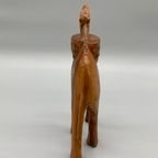 Vintage Dromedaris Hout Handwerk thumbnail 3