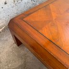 Stunning Wooding Coffee Table With Detailed Inlay thumbnail 7