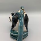 Vintage Chinees Aardewerk Theeservies Panda 5 Delig thumbnail 9