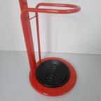 Carlo Bimbi Italiaanse Design Kapstok Jaren 80 Rood. thumbnail 3