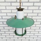 Mid Century Hal Lamp Pastel Groen thumbnail 4