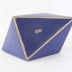 Blue Graphic Shaped Vase, Dirk Romijn thumbnail 8