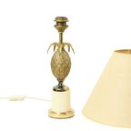 Messing Ananas Lamp Stijl Maison Charles Hollywood Regency thumbnail 9