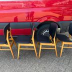 4 Vintage Eetkamerstoelen thumbnail 2