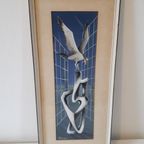 * Vintage Schilderij Gesigneerd thumbnail 2