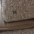 Zganieuw Natuzzi Tweezits Designbank Combi Leer + Stof thumbnail 10