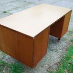 Vintage Houten Bureau Huizenga thumbnail 15