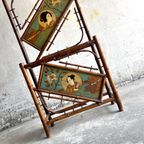Japanese Bamboo And Cast Iron Wardrobe By Perret Vibert, Circa 1900 thumbnail 20