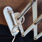 Schaarlamp - Industrieel - Wandlamp - Grijs - Metaal - 1950/1960 thumbnail 2