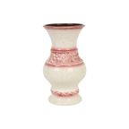 Roze Vintage Vaas West Germany Bloemen Üebelacker Keramik 634-30 thumbnail 7