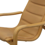 Vintage Yngve Ekstrom Voor Swedese Fauteuil Herenmodel thumbnail 16