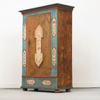 Antieke Beschilderde Bruidskast 1788 thumbnail 6