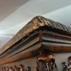 Salontafel Hout Marmer Blad thumbnail 3