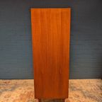 Vintage Tallboy Ladekast, Børge Mogensen Voor Søborg Møbelfabrik, Jaren 60 thumbnail 9