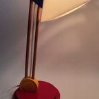 2X Vintage Ikea Memphis Style Lamp Ettore Sottsass thumbnail 6