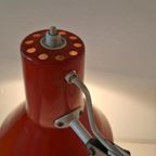 Vintage Oranje Architectenlamp Bureaulamp Klemlamp Desklight thumbnail 8