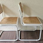 2 Witte Cesca Stoelen Marcel Breuer thumbnail 13