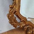 Vintage Barok Brocante Rococo Spiegel Schouwspiegel Facet 13 thumbnail 17