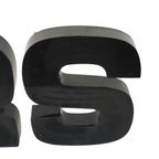 Grote Metalen Letters Cars Zwart Gelakt Reclame Mancave thumbnail 13