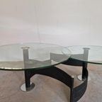 Vintage Design Salontafel Met Draaiend Glas thumbnail 9
