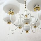 Mid-Century Melkglazen Bollamp thumbnail 9