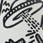 Keith Haring Untitled, 1982 Dogs With Ufo’s Licensed By Artestar, New York thumbnail 7