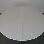 Vintage Eettafel/ Coulissetafel Van Thonet, Tijdloos Modern Design Jaren ’60. thumbnail 8