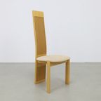 6X Postmodern Dining Chair By Pietro Constantini, 1980S thumbnail 4