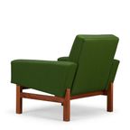 Deens Design Opnieuw Gestoffeerde Groene Ap34/1T Fauteuil Van Wegner, 1960S thumbnail 6