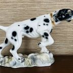 Grote Vintage Pointer Jacht Hond Keramiek thumbnail 6