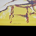 Jits Bakker - Grafiek - Handgesigneerd - 1990'S thumbnail 3