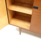 Groot Vintage Highboard Dressoir / Wandmeubel Van Teakhout Uit De Jaren ’60 thumbnail 7