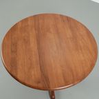 Ronde Deense Eettafel, Vol Teak Hout 69269 thumbnail 8