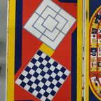 Game-Spellentafel Italiaans/Engels Unieke Vintage Draagbare thumbnail 2