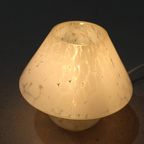Vintage Murano Mushroomlamp - Wit, Jaren '70 thumbnail 10