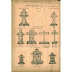 Art Nouveau, Gietijzeren Paraplustandaard Fonderie Corneau Alfred thumbnail 3
