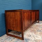 Vintage Palissander Lowboard, Deens Design Van Mørke Møbelfabrik, Jaren 60 thumbnail 9