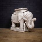 Wicker Elephant Sidetable thumbnail 7