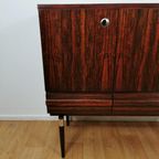 Vintage Mid Century Highboard, Barkast, Wandmeubel, Wandkast thumbnail 15