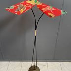Red Double Shades 1950S Floor Lamp thumbnail 2