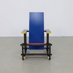 Dutch Bauhaus Lounge Chair In The Style Of Gerrit Rietveld thumbnail 3