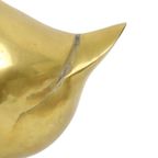 Grote Messing Eend Sculptuur Beeld Seventies 34Cm thumbnail 10