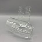 Set Antieke Waterglaasjes Kristal Geslepen 2 Stuks thumbnail 3